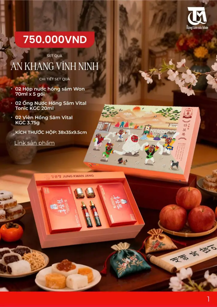 SET QUÀ TẶNG AN KHANG VĨNH NINH