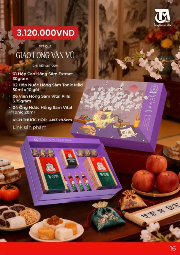 SET QUÀ TẶNG GIAO LONG VÂN VŨ