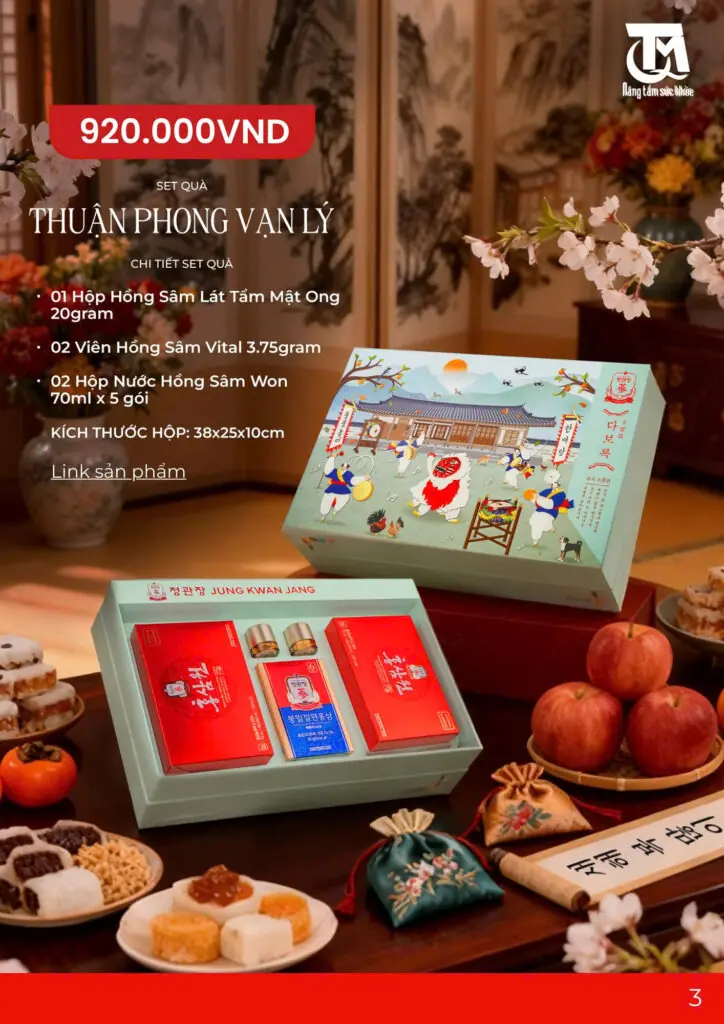 SET QUÀ TẶNG THUẬN PHONG VẠN LÝ