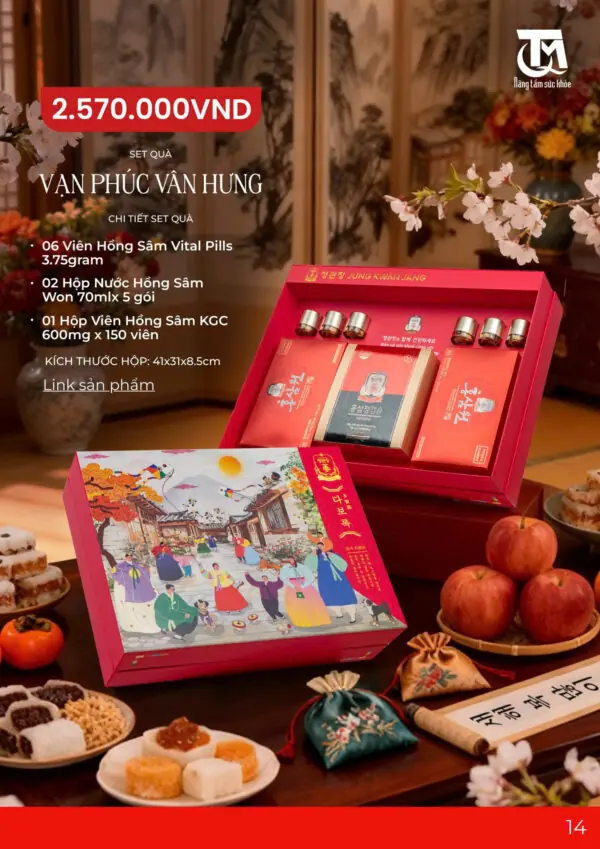 SET QUÀ TẶNG VẠN PHÚC VÂN HƯNG